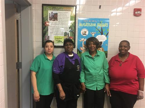 Ulysses Byas Cafeteria Staff 